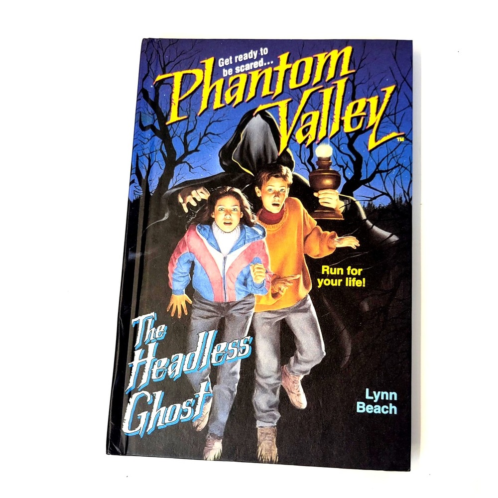 Vintage Phantom Valley The Headless Ghost Lynn Beach Pocket Black HC Horror Book